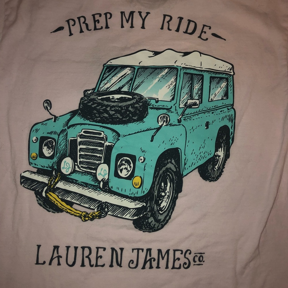 Lauren James Preppy Short Sleeve T Shirt